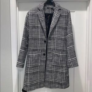 Herringbone Trench Coat